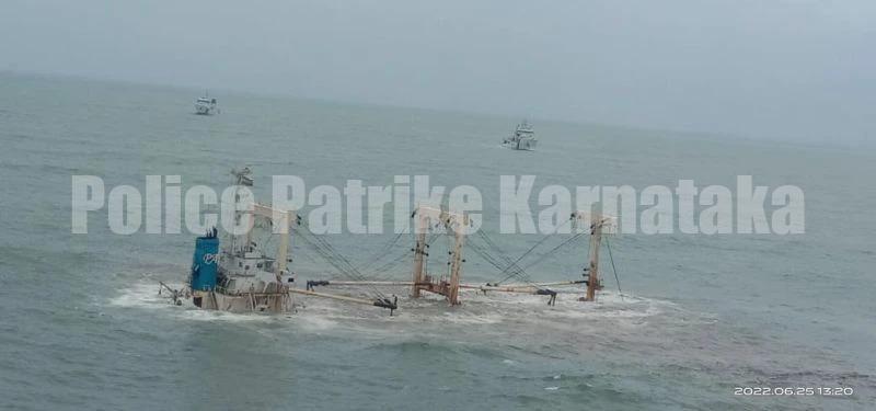 ಅರಬ್ಬಿ ಸಮುದ್ರದಲ್ಲಿ ಮುಳುಗಿದ ಸರಕು ಸಾಗಣೆ ಹಡಗು; ತೈಲ ಸೋರಿಕೆ ಆತಂಕ