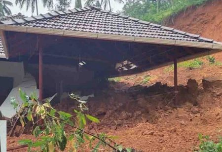 ಸುಳ್ಯ: ಸಂಪೂರ್ಣ ನೆಲಸಮವಾಯ್ತು ಗೃಹಪ್ರವೇಶಕ್ಕೆ ಸಿದ್ಧವಾಗಿದ್ದ ಮನೆ