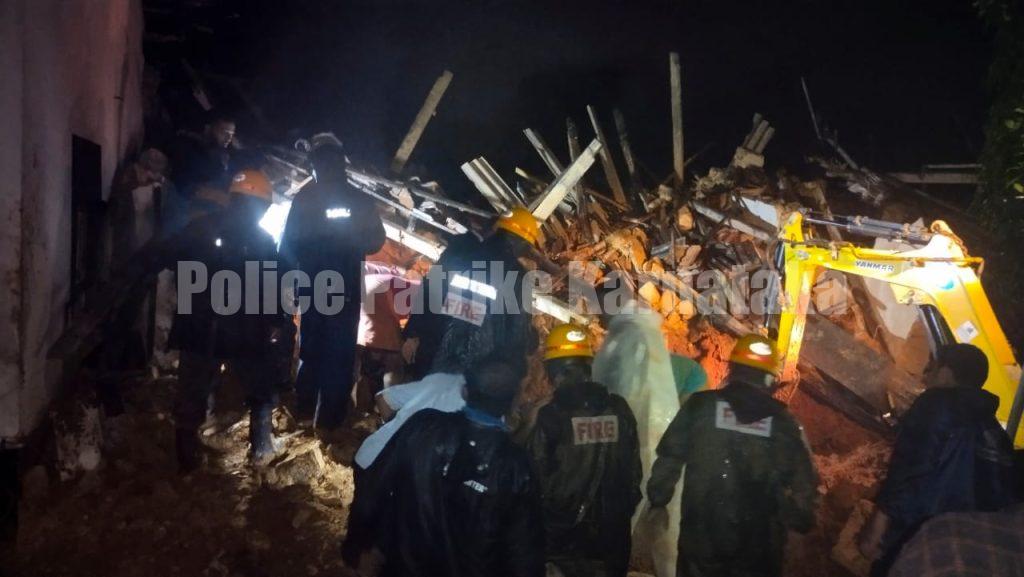 ಬಂಟ್ವಾಳ: ಶೆಡ್ ಮೇಲೆ ಗುಡ್ಡ ಕುಸಿತ -ಮೂವರ ಸಾವು , ಓರ್ವನ ರಕ್ಷಣೆ