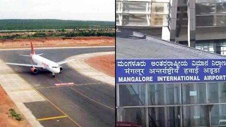 BIG NEWS: ಮಂಗಳೂರು ಏರ್ಪೋರ್ಟ್ ರನ್ ವೇ ಬಳಿ ರಸ್ತೆ ಕುಸಿತ