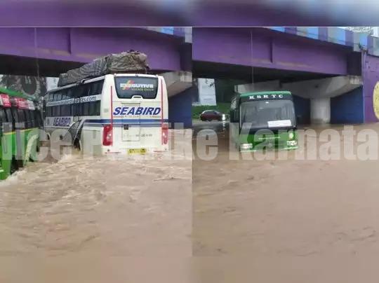 ಭಾರೀ ಮಳೆಗೆ ಮಂಗಳೂರು ಸೇರಿ ಹಲವು ಪ್ರದೇಶ ಜಲಾವೃತ