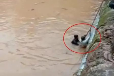 ಸುಬ್ರಹ್ಮಣ್ಯ: ಪ್ರವಾಹ ನೀರಿಗೆ ಬಿದ್ದ ಶರೀಫ್ ರನ್ನು ರಕ್ಷಿಸಿದ ಸೋಮಶೇಖರ್ – ಕರಾವಳಿಯಲ್ಲಿ ಸೌಹಾರ್ದ ಘಟನೆ