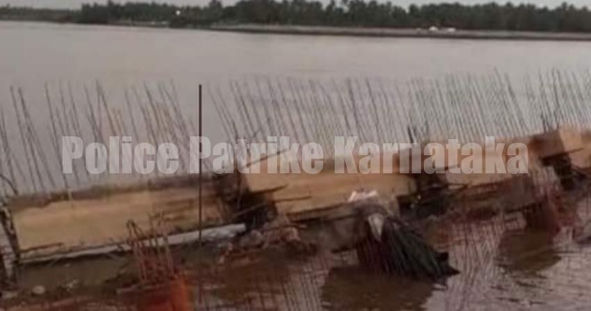 ಉಡುಪಿ:ನಿರ್ಮಾಣ ಹಂತದ ಜೆಟ್ಟಿ ಕುಸಿತ; ಮೀನುಗಾರರ ಆಕ್ರೋಶ