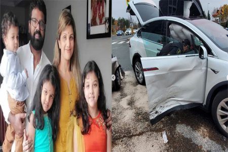 ನಟಿ ರಂಭಾ ಕಾರು ಅಪಘಾತ : ಮಗಳು ಆಸ್ಪತ್ರೆಗೆ ದಾಖಲು