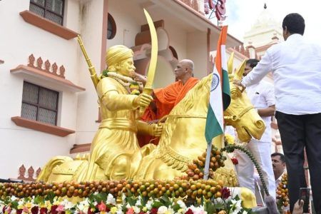 ಇಂದು ಸ್ವಾತಂತ್ರ್ಯ ಸಮರ ಸೇನಾನಿ ಕೆದಂಬಾಡಿ ರಾಮಯ್ಯ ಗೌಡರ ಕಂಚಿನ ಪ್ರತಿಮೆ ಲೋಕಾರ್ಪಣೆ’