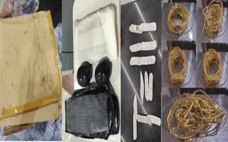 ಮಂಗಳೂರು ವಿಮಾನ ನಿಲ್ದಾಣ: ಕಳ್ಳಸಾಗಣೆ ಮಾಡುತ್ತಿದ್ದ ಚಿನ್ನ ವಶ