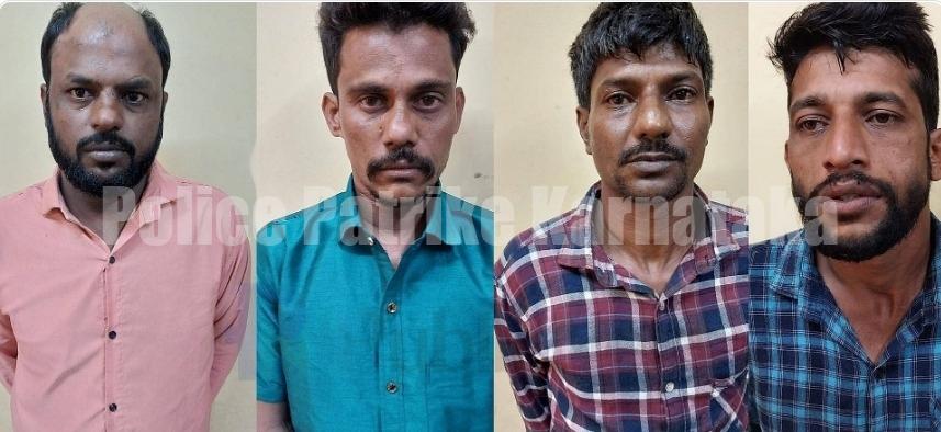 ಉಳ್ಳಾಲ: ಕಾರಿನಲ್ಲಿ ಸಾಗಿಸಲಾಗುತ್ತಿದ್ದ 2 ಲಕ್ಷ ಮೌಲ್ಯದ ಗಾಂಜಾ, ಎಮ್ ಡಿಎಮ್ ಎ ವಶಕ್ಕೆ, ನಾಲ್ವರ ಬಂಧನ