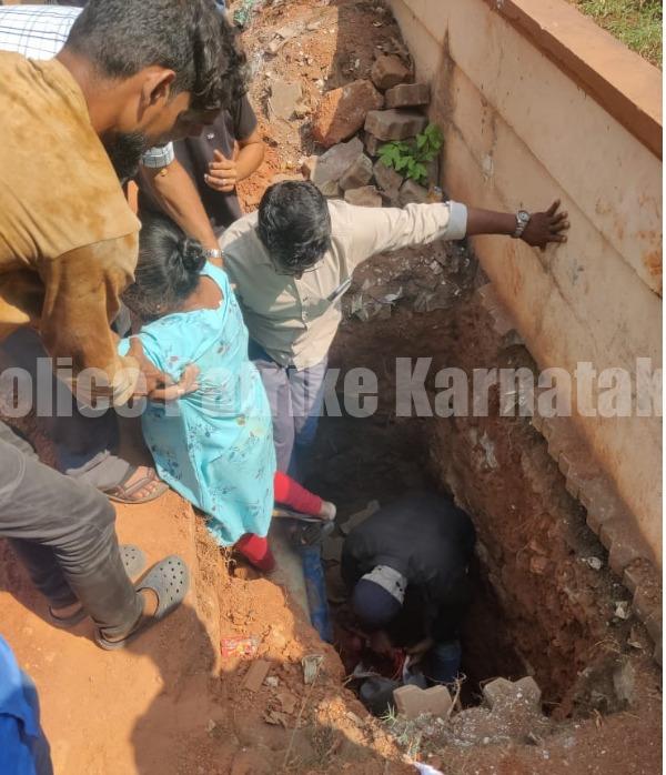 ಮಂಗಳೂರು: ಸ್ಮಾರ್ಟ್ಸಿಟಿ ಕಾಮಗಾರಿ ಅವ್ಯವಸ್ಥೆ: ರಸ್ತೆ ಪಕ್ಕದ ಗುಂಡಿಗೆ ಬಿದ್ದ ಮಹಿಳೆ