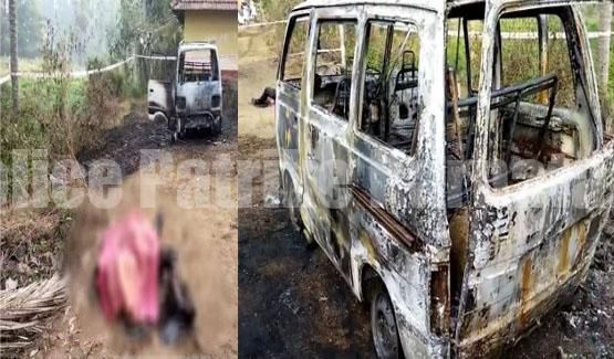 ಕಾರ್ಕಳ: ಕಾರಿನೊಳಗೆ ಪೆಟ್ರೋಲ್ ಸುರಿದು ವ್ಯಕ್ತಿ ಆತ್ಮಹತ್ಯೆ..!