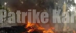 ಉಡುಪಿ: ರೈಲ್ವೇ ಗೋಡೌನ್ ಬಳಿ ಬೆಂಕಿ ಅವಘಡ