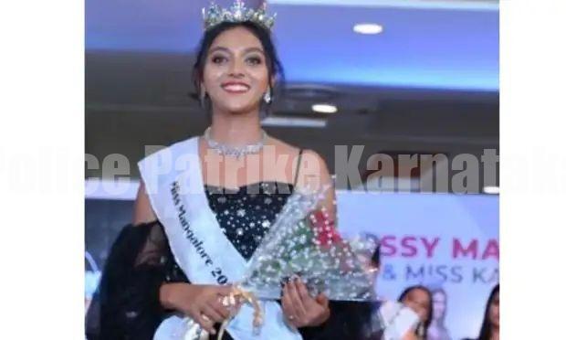 ಮಿಸ್ ಮಂಗಳೂರು ಕಿರೀಟ ಮುಡಿಗೇರಿಸಿದ ಕಾಫಿನಾಡಿನ ಪ್ರತಿಭೆ ಸುಷ್ಮಾ ಎಸ್. ಶೆಟ್ಟಿ