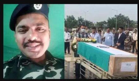 ಮಂಗಳೂರು : ಹೃದಯಾಘಾತದಿಂದ ಹುತಾತ್ಮರಾದ ಯೋಧ ಮುರಳಿಧರ್ ರೈ