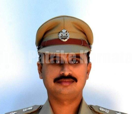 ದಕ್ಷಿಣಕನ್ನಡ ಜಿಲ್ಲೆ ನೂತನ ಎಸ್ಪಿಯಾಗಿ ಅಮಾಟೆ ವಿಕ್ರಮ್ ನೇಮಕ