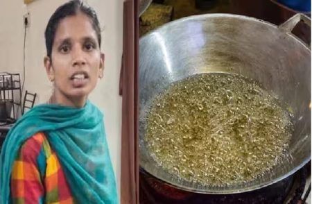 ಪ್ರಿಯಕರನ ಮೇಲೆ ಕುದಿಯುವ ಎಣ್ಣೆ ಸುರಿದ ಯುವತಿ!