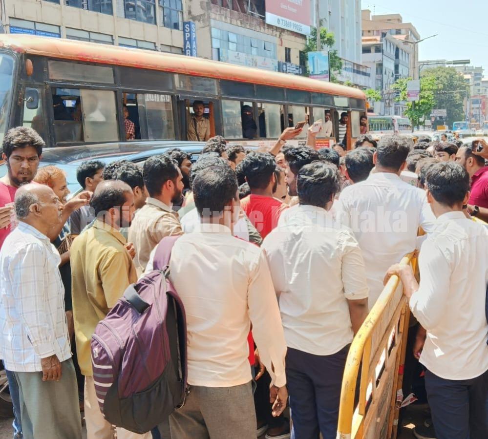 ಮಂಗಳೂರು: ರಸ್ತೆ ಬದಿಯಲ್ಲಿದ್ದ ಮಹಿಳೆ ಮೇಲೆ ಹರಿದ ಬಸ್: ಮಹಿಳೆ ಸ್ಥಳದಲ್ಲೇ ಸಾವು