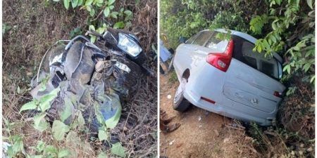 ಉಪ್ಪಿನಂಗಡಿ ಬಳಿಯ ಕಲ್ಲೇರಿಯಲ್ಲಿ ಭೀಕರ ರಸ್ತೆ ಅಪಘಾತ-ಓರ್ವ ಸಾವು