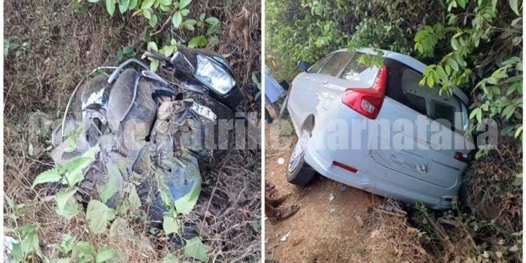 ಉಪ್ಪಿನಂಗಡಿ ಬಳಿಯ ಕಲ್ಲೇರಿಯಲ್ಲಿ ಭೀಕರ ರಸ್ತೆ ಅಪಘಾತ-ಓರ್ವ ಸಾವು