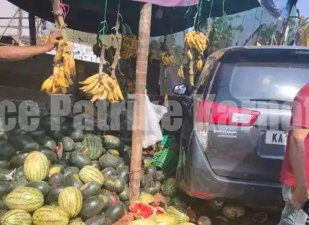 ಉಳ್ಳಾಲ: ನಿಯಂತ್ರಣ ತಪ್ಪಿದ ಕಾರು- ಸರಣಿ ಅಪಘಾತ.!!