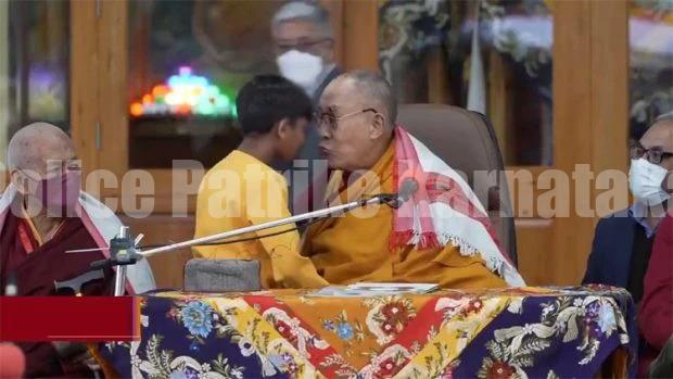 ಅಪ್ರಾಪ್ತ ಬಾಲಕನಿಗೆ ತನ್ನ ನಾಲಿಗೆ ನೆಕ್ಕುವಂತೆ ಸೂಚಿಸಿದ ದಲೈ ಲಾಮಾ- ನೆಟ್ಟಿಗರ ಆಕ್ರೋಶ