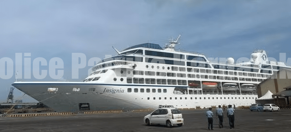 ಮಂಗಳೂರು ಬಂದರಿಗೆ ಆಗಮಿಸಿದ 7ನೇ ವಿಹಾರ ನೌಕೆ