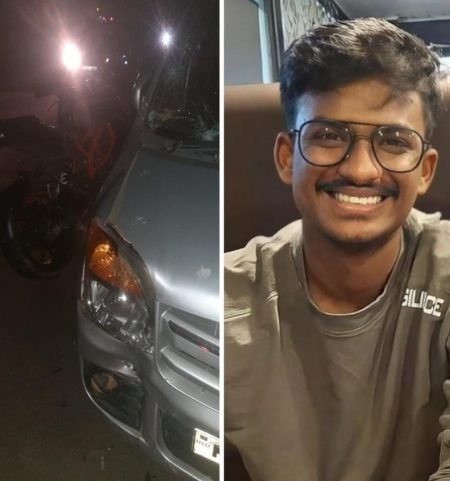 ಸುಳ್ಯ : ಬೈಕ್ ಅಪಘಾತ, ಓರ್ವ ವಿದ್ಯಾರ್ಥಿ ಸ್ಥಳದಲ್ಲೇ ಮೃತ್ಯು