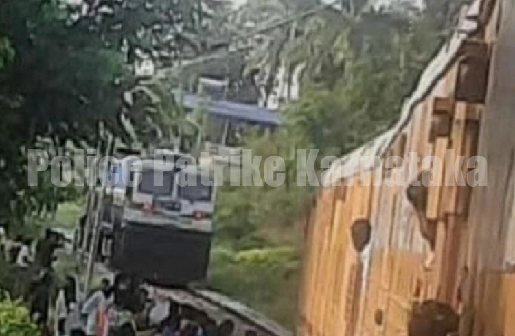 ಚಲಿಸುತ್ತಿದ್ದ ರೈಲಿನಿಂದ ಕಳಚಿದ ಇಂಜಿನ್ : ತಪ್ಪಿದ ಭಾರಿ ದುರಂತ