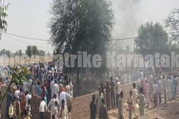 ರಾಜಸ್ಥಾನ: ಮಿಗ್-21 ಯುದ್ಧ ವಿಮಾನ ಪತನ – ಇಬ್ಬರು ಸ್ಥಳೀಯರು ಮೃತ್ಯು