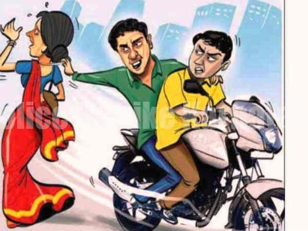 ಮಂಗಳೂರು: ಬೈಕ್ ನಲ್ಲಿ ಬಂದು ಮಹಿಳೆಯ ಕತ್ತಿನಲ್ಲಿದ್ದ ಸರ ಎಗರಿಸಿದ ದುಷ್ಕರ್ಮಿಗಳು