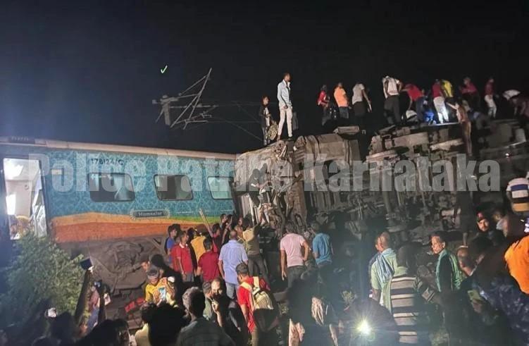 ಒಡಿಶಾದಲ್ಲಿ ತ್ರಿವಳಿ ರೈಲು ಅಪಘಾತ: 233 ಸಾವು, 900 ಮಂದಿಗೆ ಗಾಯ