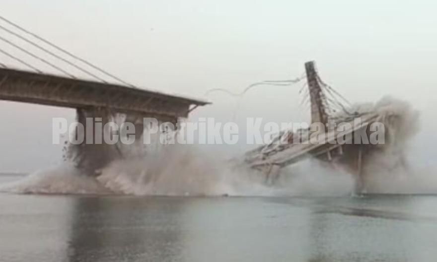 ಬರೊಬ್ಬರಿ 1,700 ಕೋಟಿ ರೂ.ವೆಚ್ಚದಲ್ಲಿ ನಿರ್ಮಾಣವಾಗುತ್ತಿದ್ದ ಸೇತುವೆ ಕುಸಿತ