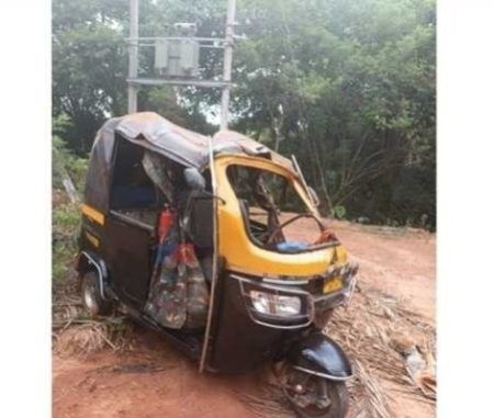 ವಿಟ್ಲ: ಅಡ್ಡ ಬಂದ ದನ; ರಿಕ್ಷಾ ಮಗುಚಿ ಬಿದ್ದು 50ಲೀಟರ್ ಹಾಲು ನಷ್ಟ..!!