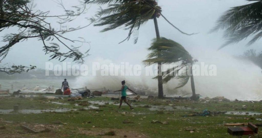ಕರಾವಳಿಯಲ್ಲಿ ಚಂಡಮಾರುತದ ಭೀತಿ : ಭಾರೀ ಗಾಳಿ-ಮಳೆಯ ಮುನ್ಸೂಚನೆ- ಸಮುದ್ರಕ್ಕಿಳಿಯದಂತೆ ಮೀನುಗಾರರಿಗೆ ಎಚ್ಚರಿಕೆ..!