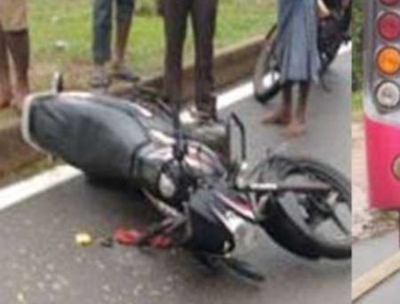 ಕಾಪು: ಬೈಕ್ ಗೆ ಬಸ್ ಢಿಕ್ಕಿ ಹೊಡೆದು ಅಪಘಾತ, ಯುವಕ ಸ್ಥಳದಲ್ಲೇ ಮೃತ್ಯು