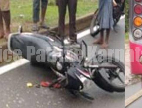 ಕಾಪು: ಬೈಕ್ ಗೆ ಬಸ್ ಢಿಕ್ಕಿ ಹೊಡೆದು ಅಪಘಾತ, ಯುವಕ ಸ್ಥಳದಲ್ಲೇ ಮೃತ್ಯು