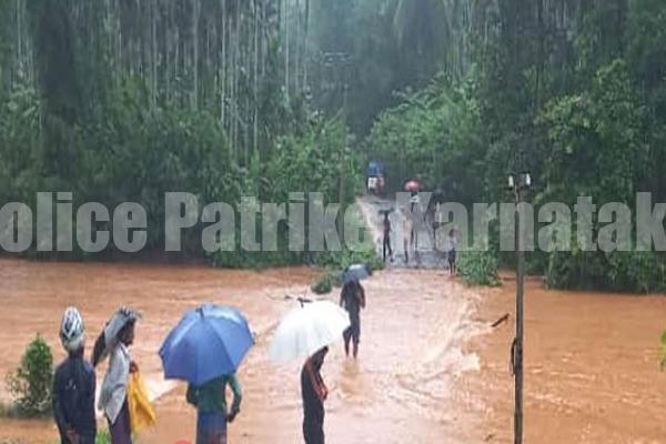 ಪುತ್ತೂರು: ಭಾರೀ ಮಳೆ – ಮುಳುಗಡೆಗೊಂಡ ಚೆಲ್ಯಡ್ಕ ಸೇತುವೆ, ಸಂಚಾರ ಸ್ಥಗಿತ