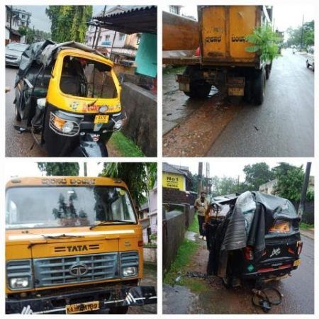 ಬಂಟ್ವಾಳ: ಪುರಸಭೆ ವಾಹನ ಆಟೋಗೆ ಢಿಕ್ಕಿ- ಮೂವರಿಗೆ ಗಂಭೀರ ಗಾಯ..!