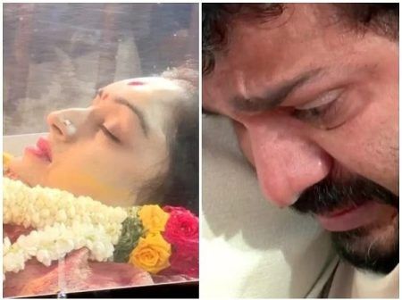 ಚಿನ್ನಾರಿ ಮುತ್ತನ ‘ಚಿನ್ನ’ ಇನ್ನೂ ನೆನಪು ಮಾತ್ರ, ಸ್ಪಂದನ ಪಂಚಭೂತಗಳಲ್ಲಿ ಲೀನಾ