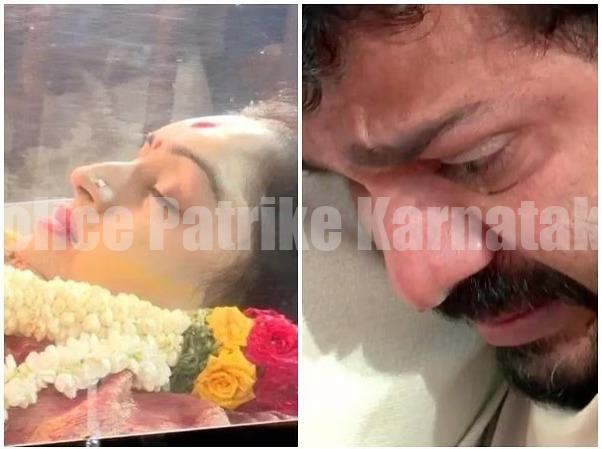 ಚಿನ್ನಾರಿ ಮುತ್ತನ ‘ಚಿನ್ನ’ ಇನ್ನೂ ನೆನಪು ಮಾತ್ರ, ಸ್ಪಂದನ ಪಂಚಭೂತಗಳಲ್ಲಿ ಲೀನಾ