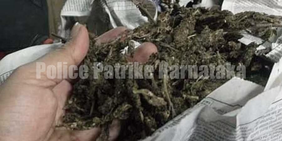 ಮಂಗಳೂರು : ರೈಲಿನಲ್ಲಿ ಪತ್ತೆಯಾದ 3.16 ಲಕ್ಷ ಮೌಲ್ಯದ ಗಾಂಜಾ ಬ್ಯಾಗ್