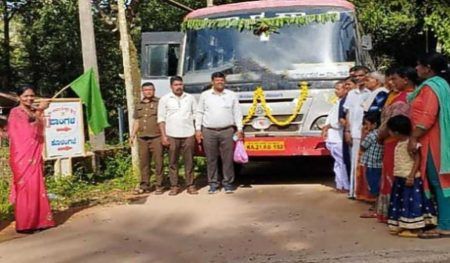 ಸೌಜನ್ಯಾಳ ಊರಿಗೆ ಸರ್ಕಾರಿ ಬಸ್…! ಧರ್ಮಸ್ಥಳದಿಂದ ಪಾಂಗಳಕ್ಕೆ ಸರಕಾರಿ ಬಸ್ ಚಾಲನೆ ನೀಡಿದ ಸೌಜನ್ಯ ತಾಯಿ