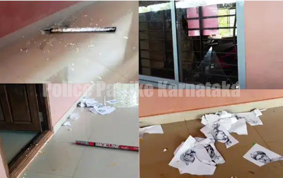 ವಿಟ್ಲ: ಸರಕಾರಿ ಶಾಲೆಯ ಗೋಡೆಯ ಮೇಲೆ ಅಶ್ಲೀಲ ಬರಹ- ಸ್ವತ್ತುಗಳಿಗೆ ಹಾನಿ ನಡೆಸಿದ ಕಿಡಿಗೇಡಿಗಳು