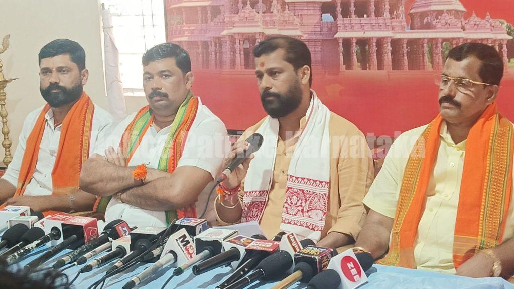 ಭಜರಂಗದಳಕ್ಕೂ ಚೈತ್ರಾ ಕುಂದಾಪುರಗು ಯಾವುದೇ ರೀತಿಯಾದ ಸಂಬಂಧ ಇಲ್ಲ : ಶರಣ್ ಪಂಪ್ ವೆಲ್