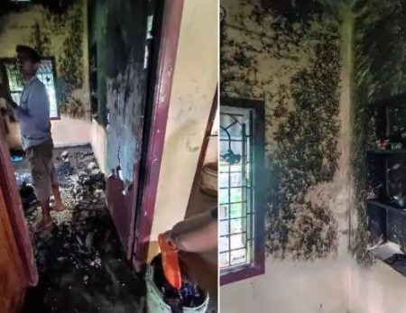 ಬಂಟ್ವಾಳ : ಮನೆಗೆ ಸಿಡಿಲು ಬಡಿದು ಅಪಾರ ನಷ್ಟ..!