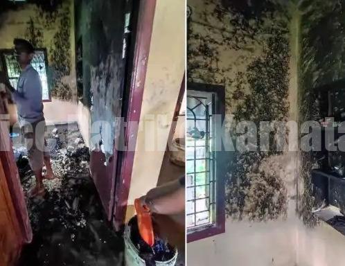 ಬಂಟ್ವಾಳ : ಮನೆಗೆ ಸಿಡಿಲು ಬಡಿದು ಅಪಾರ ನಷ್ಟ..!