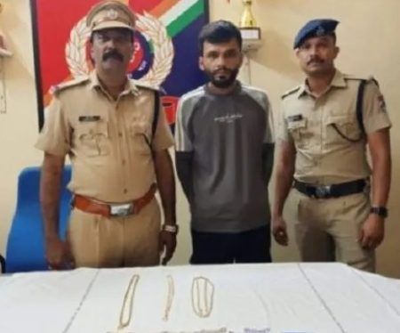 ಉಡುಪಿ : ರೈಲಿನಲ್ಲಿ ಮಹಿಳೆಯ ಬ್ಯಾಗ್ ಕದ್ದ ಕಳ್ಳನ ಬಂಧನ