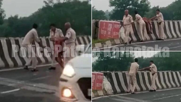 ಅಪಘಾತಕ್ಕೀಡಾದ ವ್ಯಕ್ತಿಯ ಶವವನ್ನು ಕಾಲುವೆಗೆ ಎಸೆದ ಪೊಲೀಸರು..!