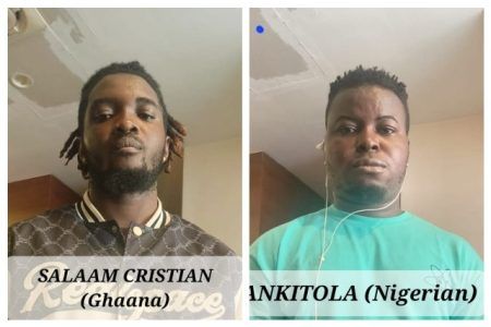 ವೀಸಾ ಅವಧಿ ಮುಗಿದ ಮೇಲೂ ಮಂಗಳೂರಿನಲ್ಲಿದ್ದ ಇಬ್ಬರು ವಿದೇಶಿಯರು ಪೊಲೀಸ್ ವಶಕ್ಕೆ..!