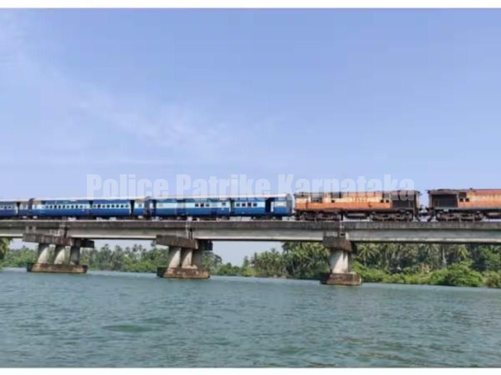 ಮುಲ್ಕಿ: ರೈಲ್ವೆ ಮೇಲ್ವೇತುವೆಯಲ್ಲಿ ಆತ್ಮಹತ್ಯೆ ತನಿಖೆಗೆ ಪೊಲೀಸರು ಹೋದಾಗ ಬಂದ ರೈಲು – ಕೂದಲೆಳೆ ಅಂತರದಲ್ಲಿ ಪಾರಾದ ಪೊಲೀಸರು