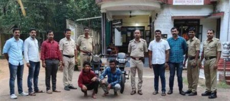 ಮೂಡುಬಿದಿರೆ : ಅಂತರ್ ಜಿಲ್ಲಾ ಬೈಕ್ ಚೋರರ ಬಂಧನ