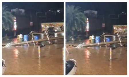 ಸುಳ್ಯ : ಏಕಾ ಏಕಿ ಭೂಕುಸಿತ- ನೆಲಕ್ಕಪ್ಪಳಿಸಿದ ವಿದ್ಯುತ್ ಟ್ರಾನ್ಸ್ ಫಾರ್ಮರ್